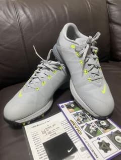 美品 ナイキ ゴルフNIKE GOLF LUNAR FIRE 26cm グレー - メルカリ NIKE