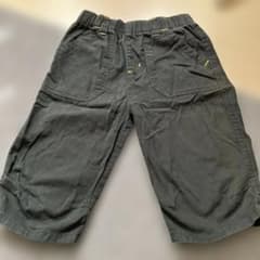 ハーフパンツ　130センチ 男の子　ブラック