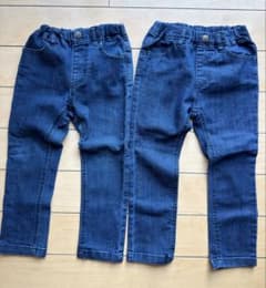 LSP デニムパンツ 100cm 2本セット　マーキーズのサムネイル