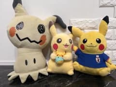 피카츄 미미큐 엄청난 봉제인형 3체 세트