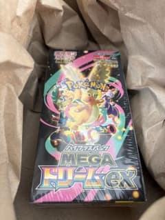 ポケモンカードゲーム MEGA ドリームex BOX シュリンク付 ポケセン産