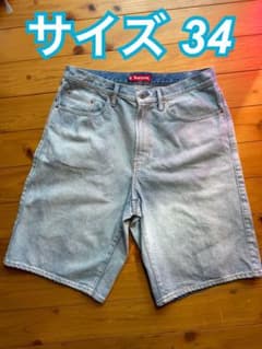 Supreme Baggy Denim Short 34(23SS) - メルカリ