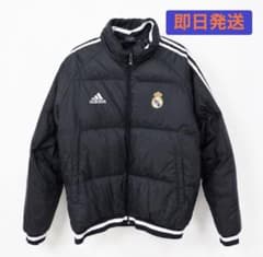 adidas レアルマドリード ダウンジャケット ブラックのサムネイル