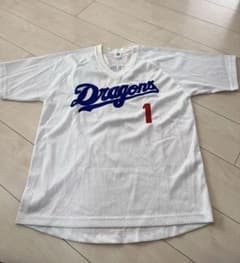 中日ドラゴンズ 福留孝介 刺繍 ユニフォーム プルオーバー - メルカリ