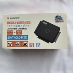 【極美品】FIDECO USB3.0 SATA/IDE ドライブ変換アダプタのサムネイル