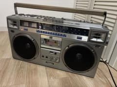 ビクターラジカセ　RC–M70 動作品　昭和レトロ 昭和レトロラジカセ】ビクター RC-M70 ステレオラジオカセット