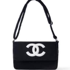 CHANEL 【新品!未使用】ノベルティ ショルダーバッグ ココマーク白 BTS