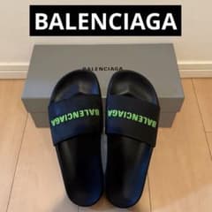 K*C様 BALENCIAGA サンダル ブラック ネオングリーン K*C様 BALENCIAGA サンダル ブラック ネオングリーン - メルカリ