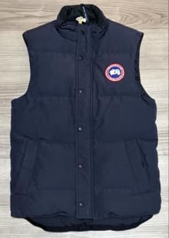 最終値下カナダグース ガーソンベスト ネイビーXS 国内正規品 千駄ヶ谷