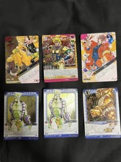 ジョジョの奇妙な冒険 ABCカード DIO 6枚セットのサムネイル