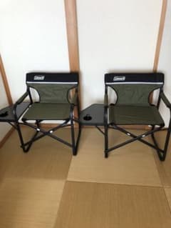 コールマン　サイドテーブルデッキチェア2脚セットのサムネイル