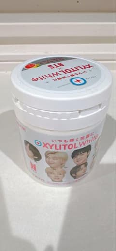 LOTTE XYLITOL WHITE BTS ボトルガムのサムネイル