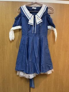 【最終値段】美品 LIZ LISA リズリサ ワンピース セーラー 肩出し