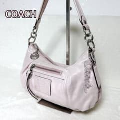 美品 COACH ポピー アクセサリーポーチ ピンク ワンショルダー Y2K