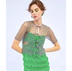 【公式完売品】maison special 2wayトゲトゲシアーニットカーデのサムネイル