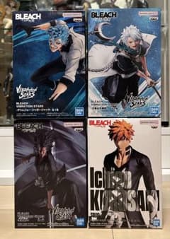 BLEACH 黒崎一護 日番谷冬獅郎 グリムジョー 更木剣八 開封品 - メルカリ