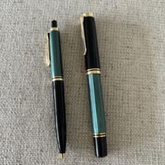 Pelikan スーベレーン 万年筆 ボールペン セット グリーン Pelikan スーベレーン 万年筆 ボールペン セット グリーン - メルカリ