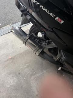 SUZUKI SkyWave マフラー CJ46A スカイウェイブ - メルカリ