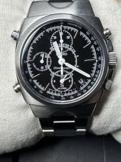 SEIKO SUS 7T32-9000 テレメーター クロノグラフ DAY 稼働 - メルカリ