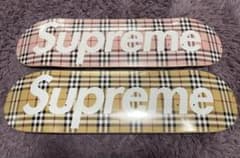 Supreme Burberry スケートボード 2枚セット　スケボー　未開封 Supreme Burberry スケートボード 2枚セット スケボー 未開封 - メルカリ
