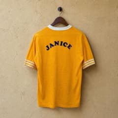 Vintage V-neck ringer T-shirt, Sportswear soccer shirt, 70s
