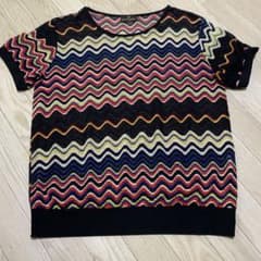 pierre mailhe 半袖 ニット マルチカラー　レディース　Mのサムネイル