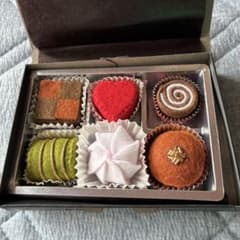 フェルト製 チョコレート風おままごとセット②のサムネイル