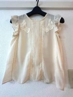 LILY BROWN ノースリーブブラウス レース 刺繍のサムネイル