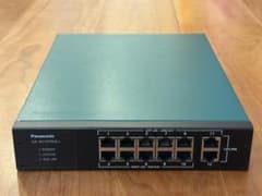 Panasonic パナソニック GA-AS10TPoE+ PoE給電ハブ - メルカリ
