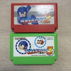 ロックマン2・3 ファミコンソフトセットのサムネイル