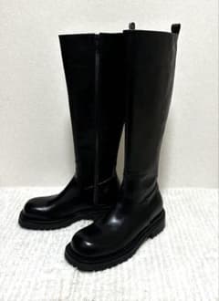 ★未使用★THE GLOW★CANAL JEANファスナーロングブーツ 39 ☆未使用☆THE GLOW☆CANAL JEANファスナーロングブーツ 39 - メルカリ