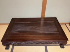 ★直接引取限定！黒檀の座卓と茶棚セット★ ☆直接引取限定！黒檀の座卓と茶棚セット☆ - メルカリ