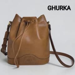 GHURKA グルカ No94 MH刻印 巾着型 ショルダーバッグ クロスボディ 