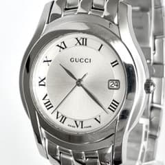 グッチ GUCCI 5500M メンズ 腕時計 磨き済み 電池新品 s2174 グッチ GUCCI 5500M メンズ 腕時計 磨き済み 電池新品 s2175 - メルカリ