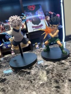 ハンターハンター キルアとゴン アクションフィギュア 2体セットのサムネイル