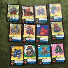 ガンダム カード  12枚のサムネイル