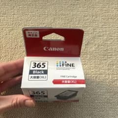 未使用　Canon 365 ブラック 大容量(XL) インクカートリッジのサムネイル