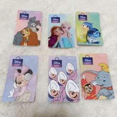 Disney THE MARKET カード 6枚セットのサムネイル