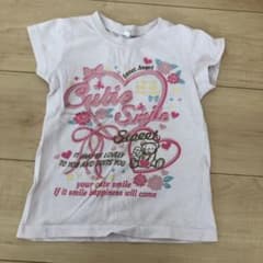 ピンク Tシャツ 100サイズ カラフルプリントのサムネイル