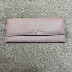 MICHAEL KORS 긴 지갑 그레이 MK 로고