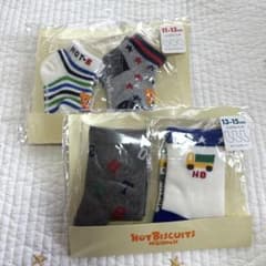 MikiHouse HOTBISCUITS ベビー キッズ ソックス 男の子のサムネイル