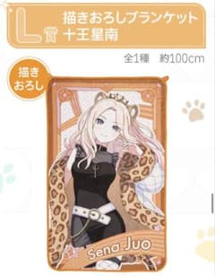 学園アイドルマスター　一番くじ　L賞　描きおろし　ブランケット　十王星南のサムネイル
