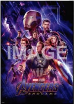 MARVEL 一番くじE賞 ポスター[エンドゲーム]のサムネイル