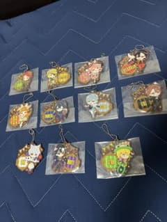 カラフルピーチ 一番くじラバーチャームキーホルダー フルコンプセット 