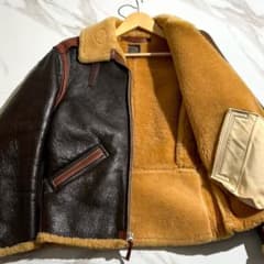 極美品】リアルマッコイズ REAL McCoyS レザージャケット B-6 - メルカリ