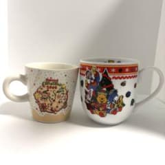 ディズニー くまのプーさん クリスマス マグカップ 2個セットのサムネイル