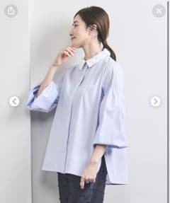 UNITED ARROWS チュールカラー 2WAYブラウス - メルカリ