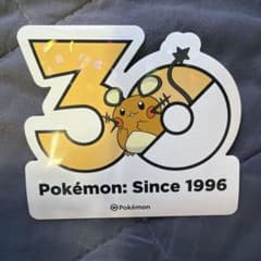 ポケモン 30周年記念 ステッカー 韓国限定 デデンネ - メルカリ