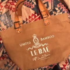 ユナイテッドバンブー　トート　ベージュ　茶色　UNITEDBAMBOOのサムネイル