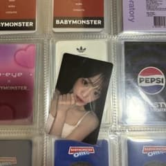 a-aye × BABYMONSTER アヒョン　カラコン　トレカのサムネイル